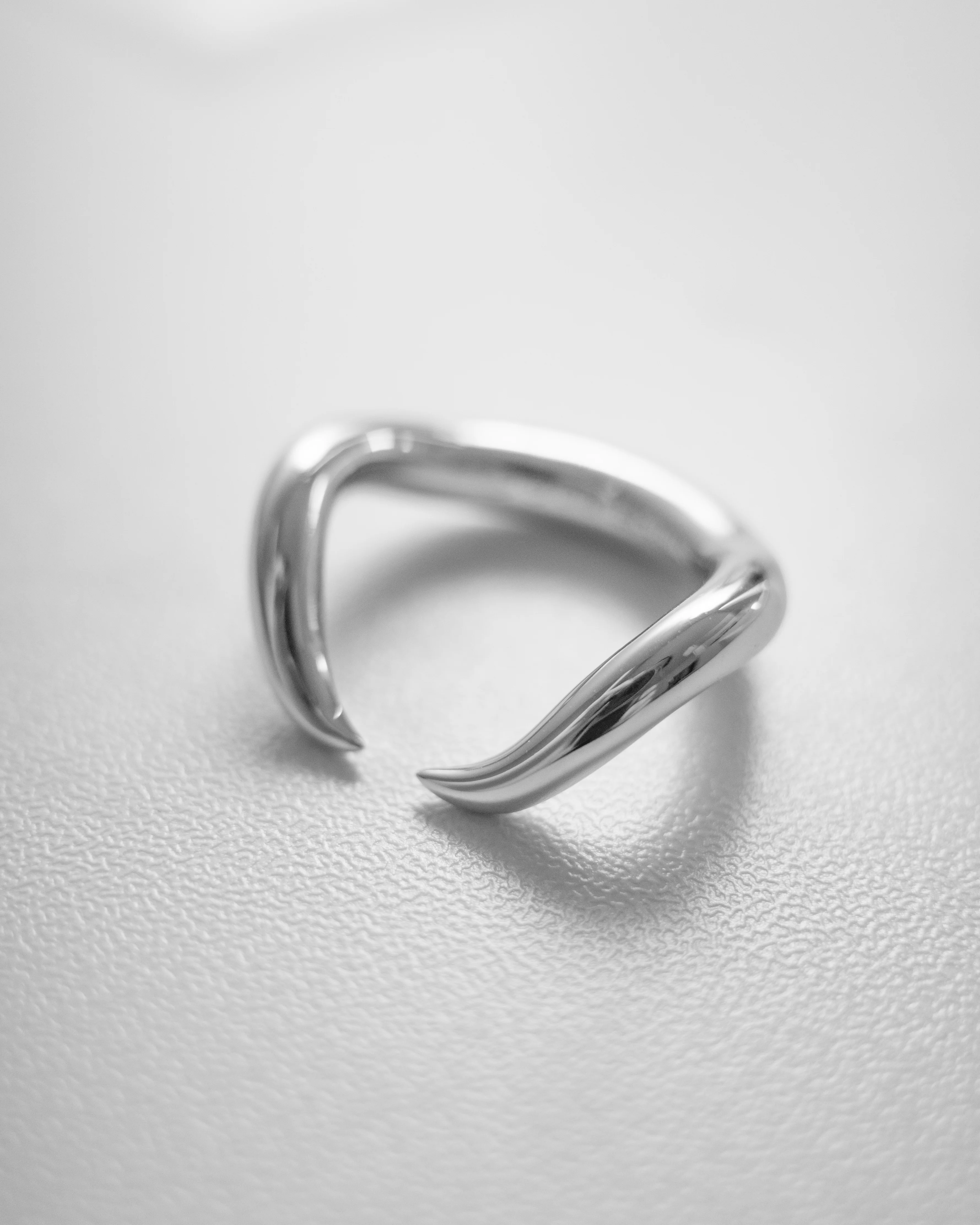 Albedo’s Horn Ring - Sterling Silver - Image 3