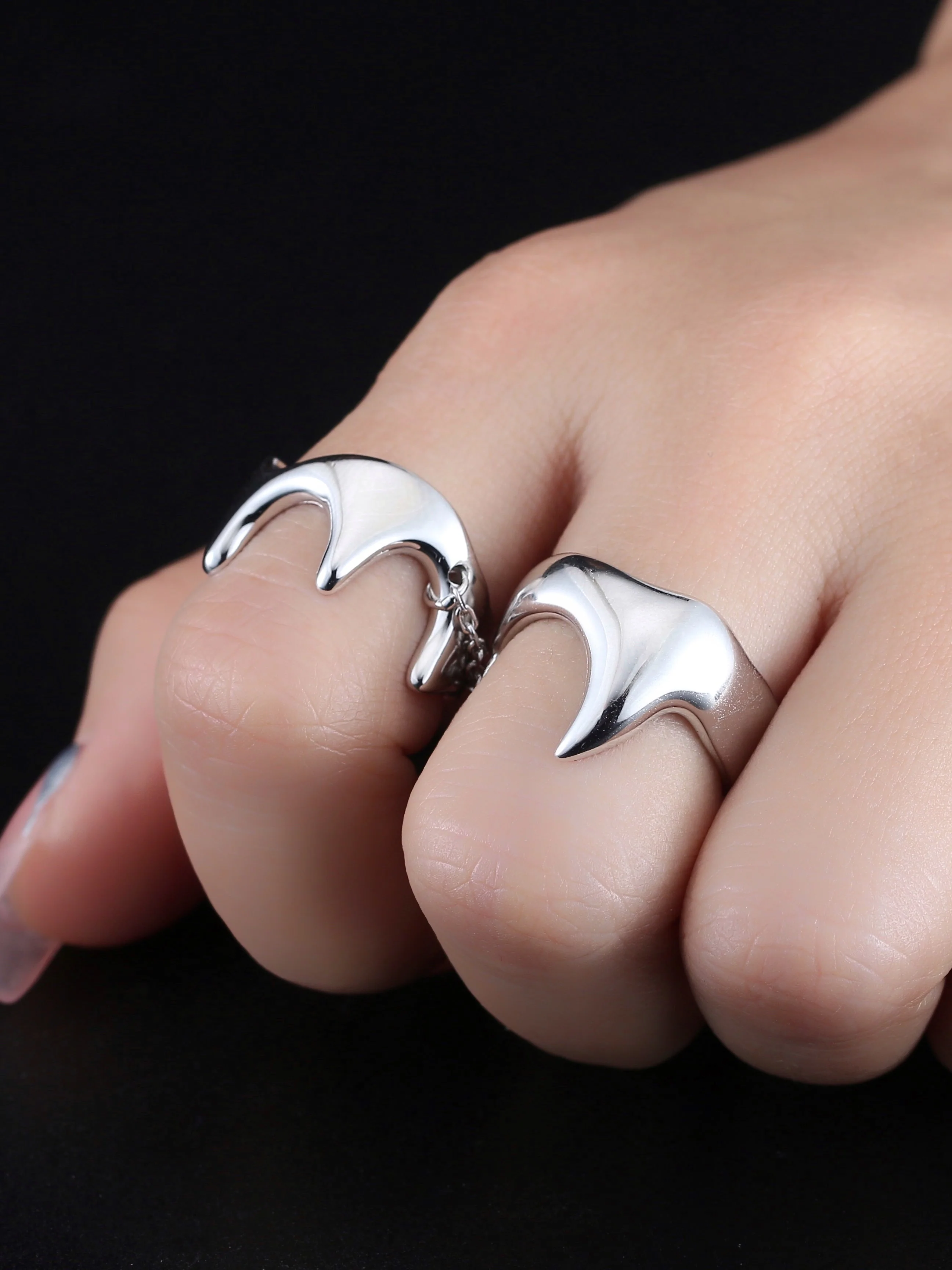 Fracture Ring - Sterling Silver - Image 3