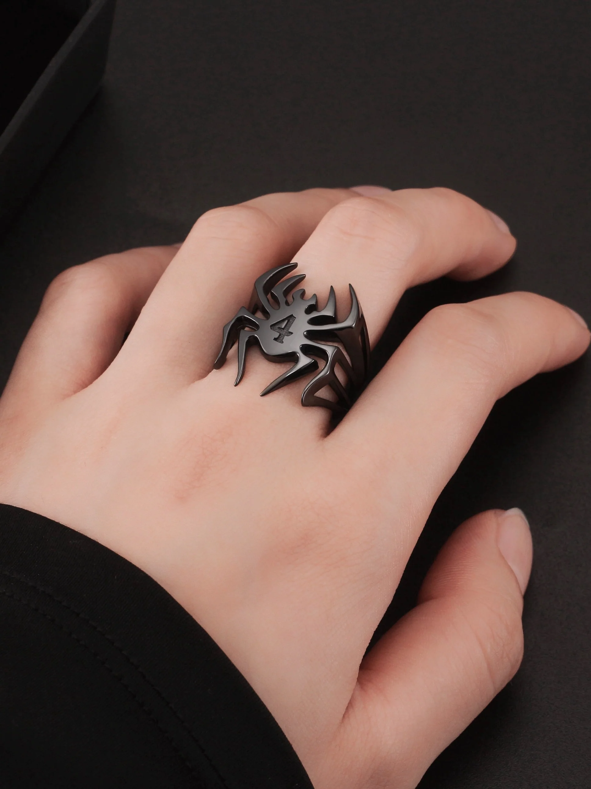 Hisoka Ring - Black Gold - Image 3