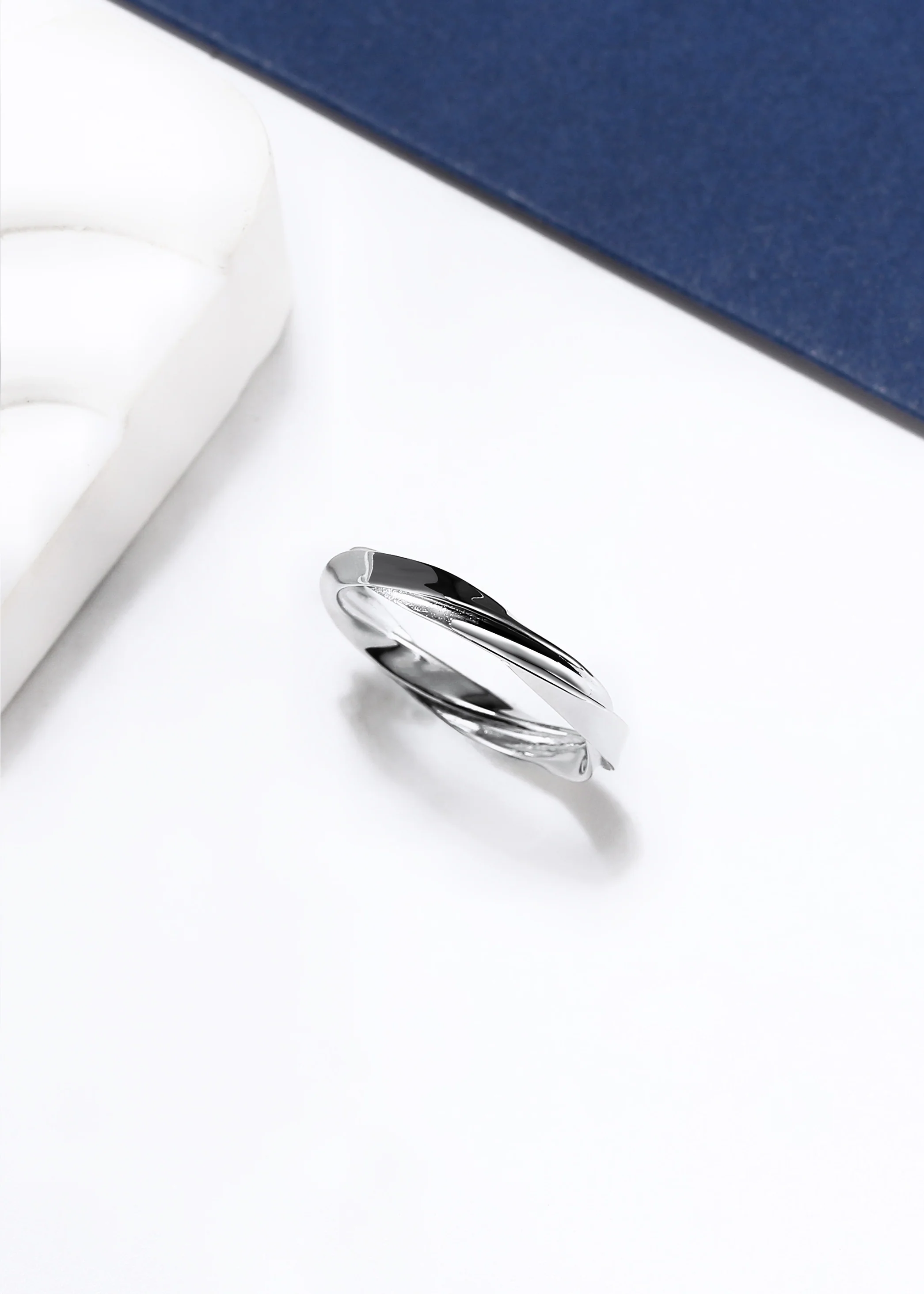 Infinity Ring - Sterling Silver - Image 3