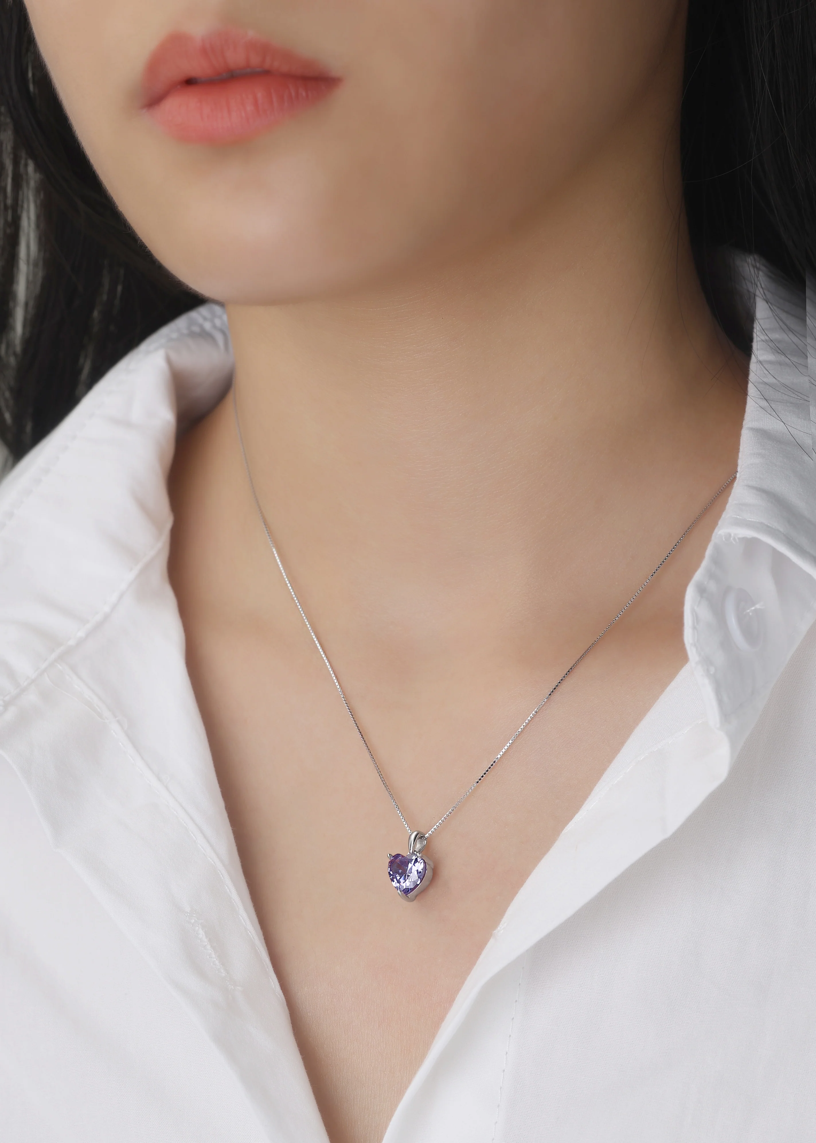 Love Necklace - Sterling Silver - Image 8