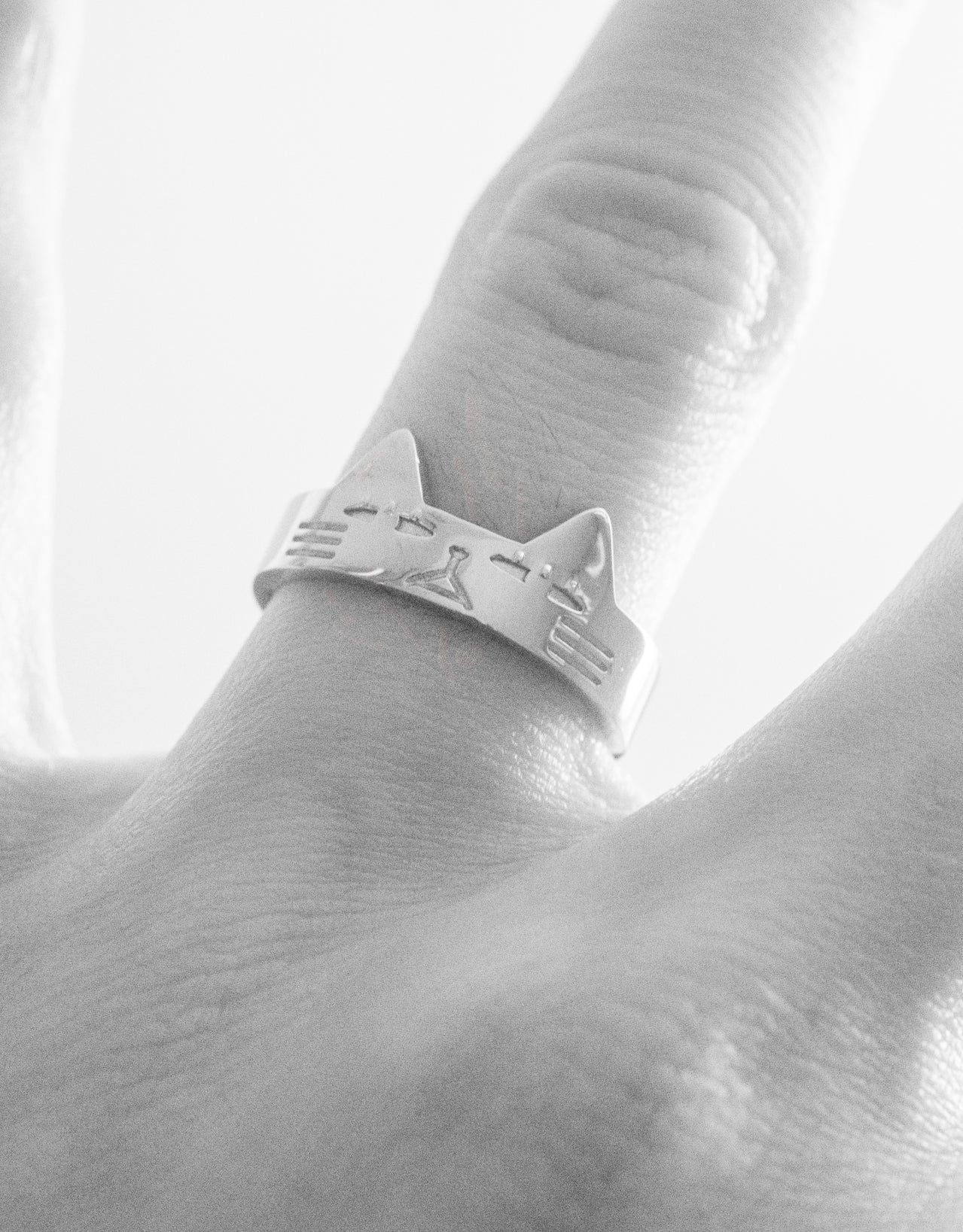 Turbo Cat Ring - Sterling Silver - Image 3