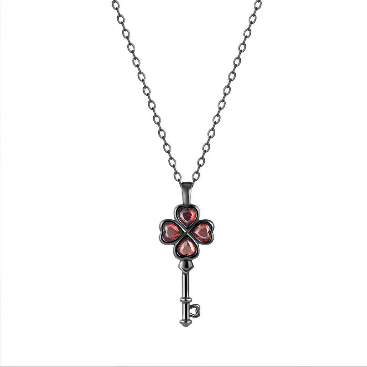 Wish Key Necklace - Black Gold - Image 3