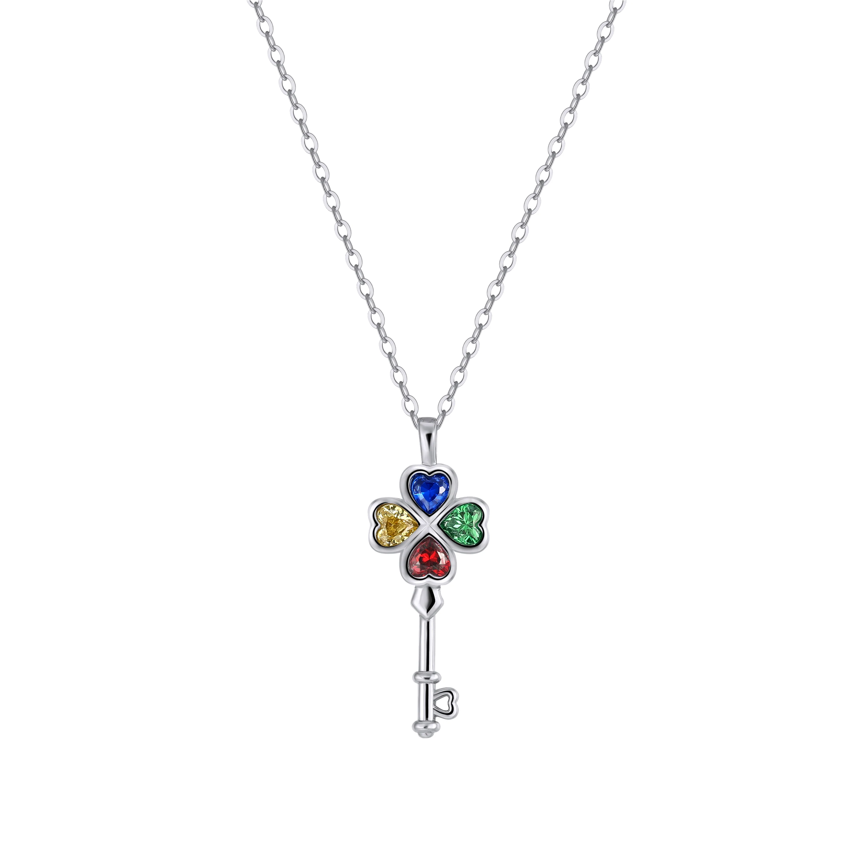 Wish Key Necklace - Sterling Silver - Image 19