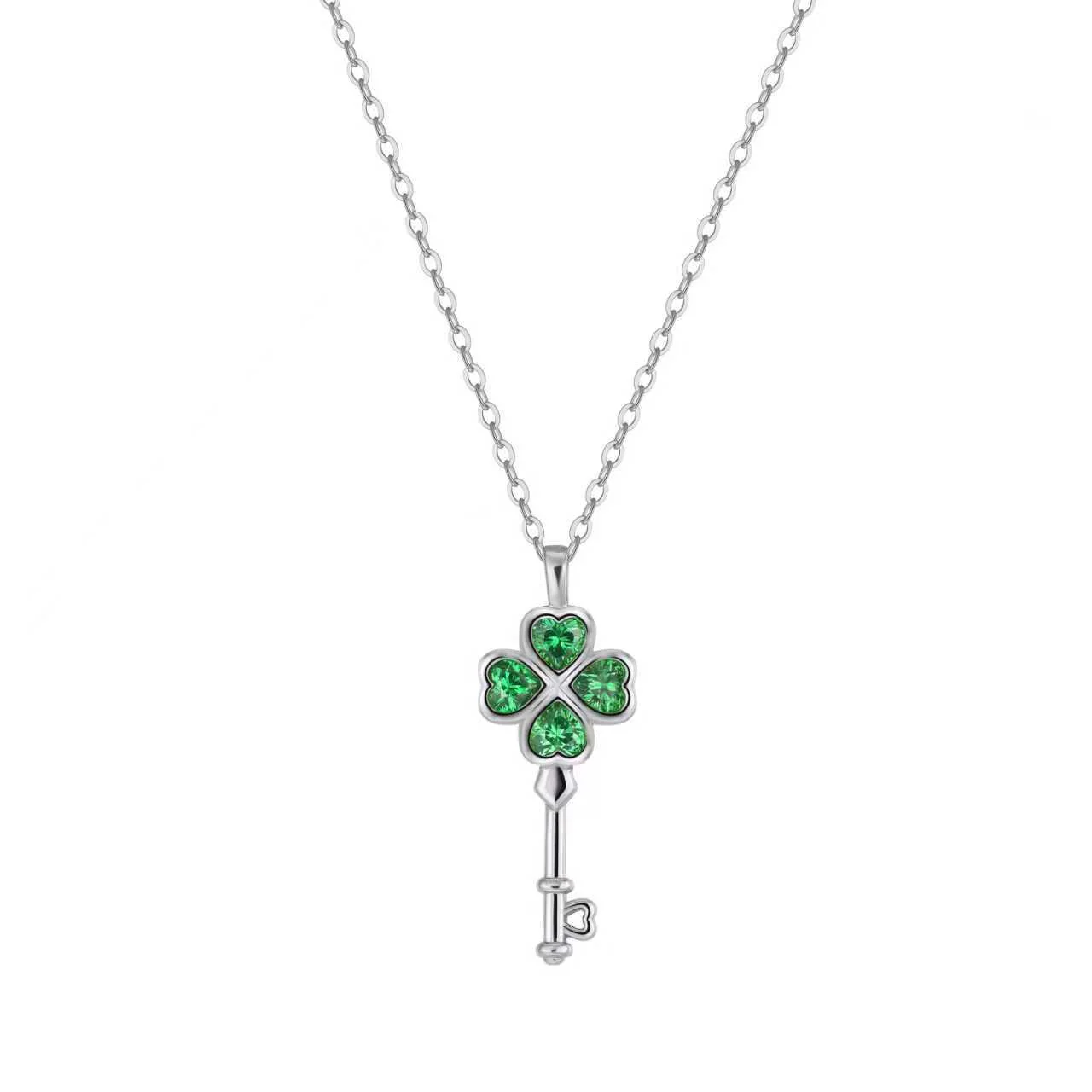 Wish Key Necklace - Sterling Silver - Image 3
