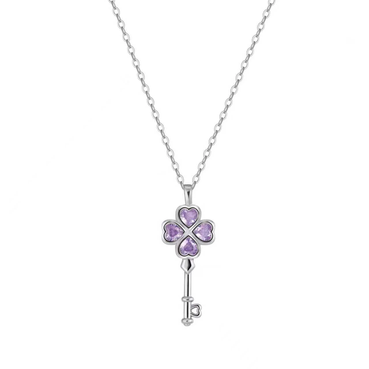 Wish Key Necklace - Sterling Silver - Image 5