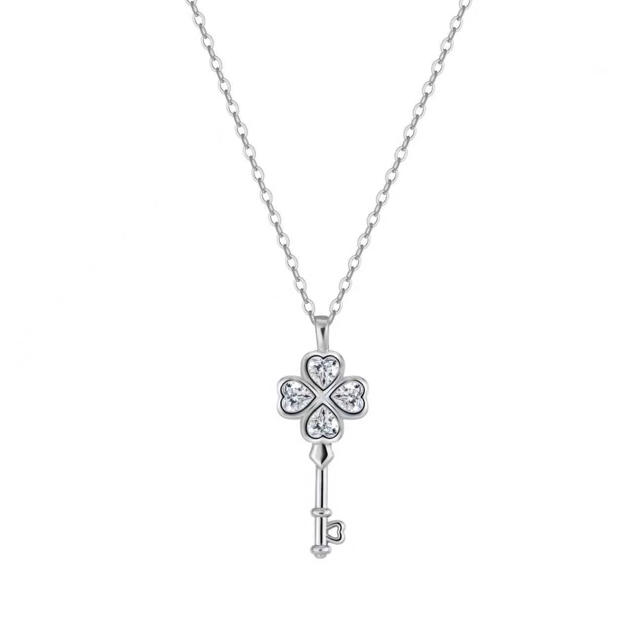 Wish Key Necklace - Sterling Silver - Image 8
