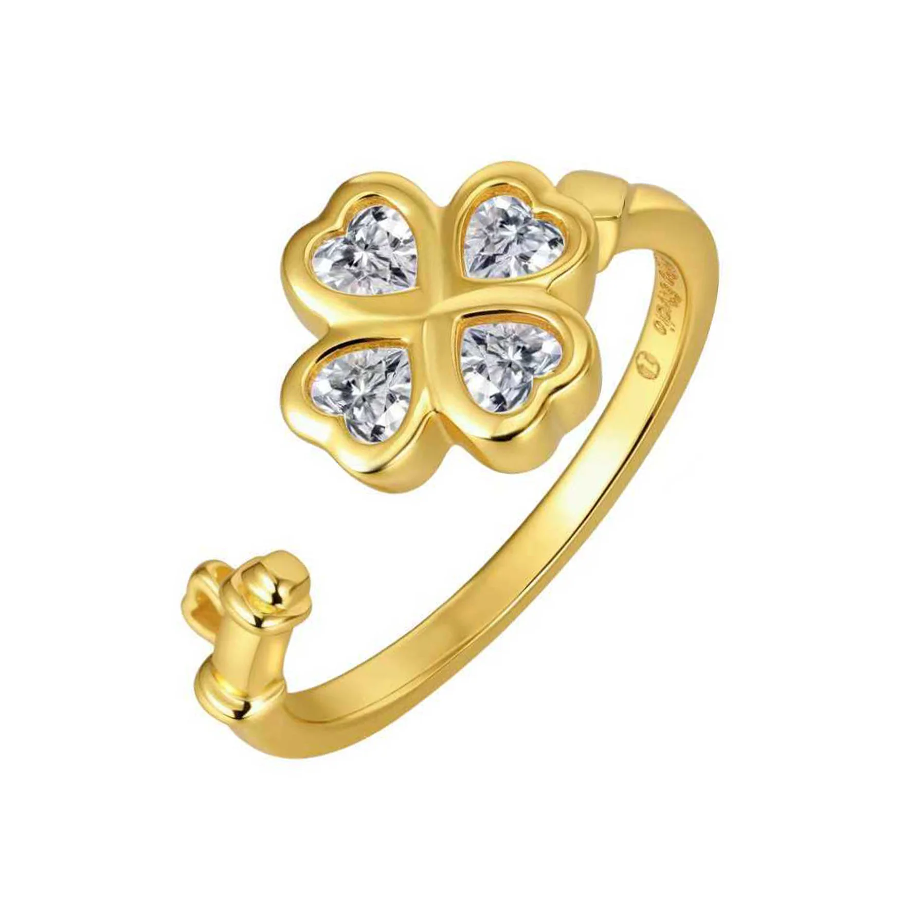 Wish Key Ring - 18K Gold - Image 2